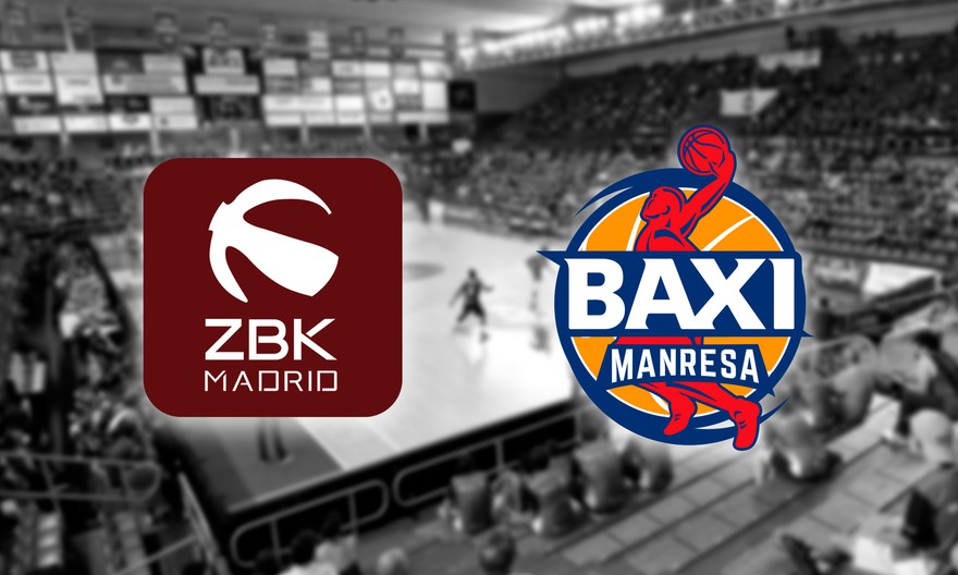 El BAXI Manresa comença una col.laboració amb el Zentro Basket Madrid