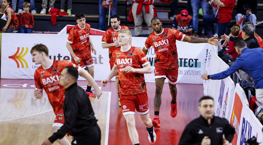 El BAXI Manresa rep un Baskonia en plena forma a la lliga El BAXI Manresa rep un Baskonia en plena forma a la lliga