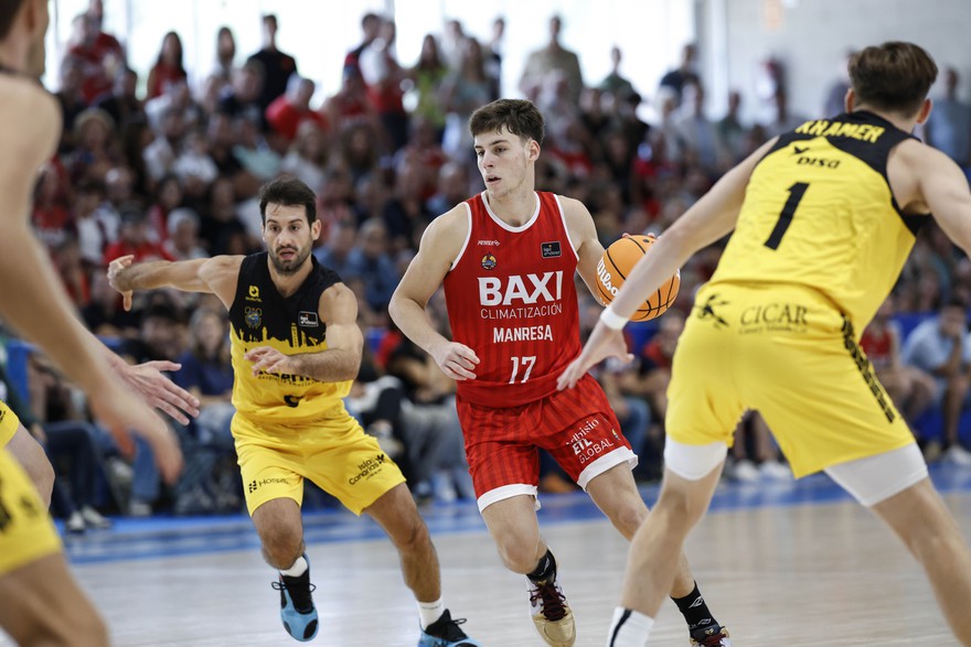 BAXI Manresa continues to grow ahead of the Catalan League