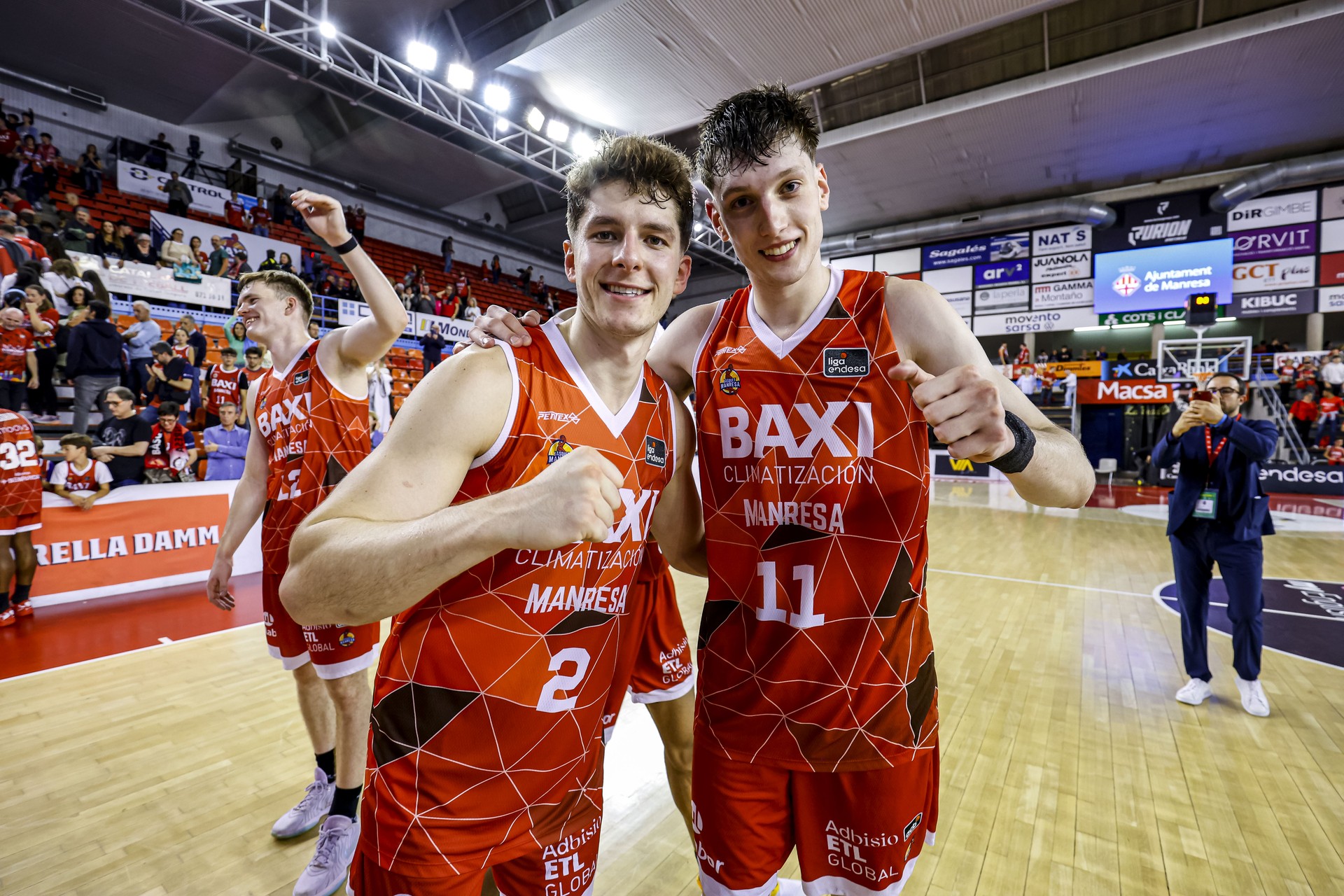 El BAXI Manresa pateix però s’emporta la victòria davant del Bilbao Basket El BAXI Manresa pateix però s’emporta la victòria davant del Bilbao Basket