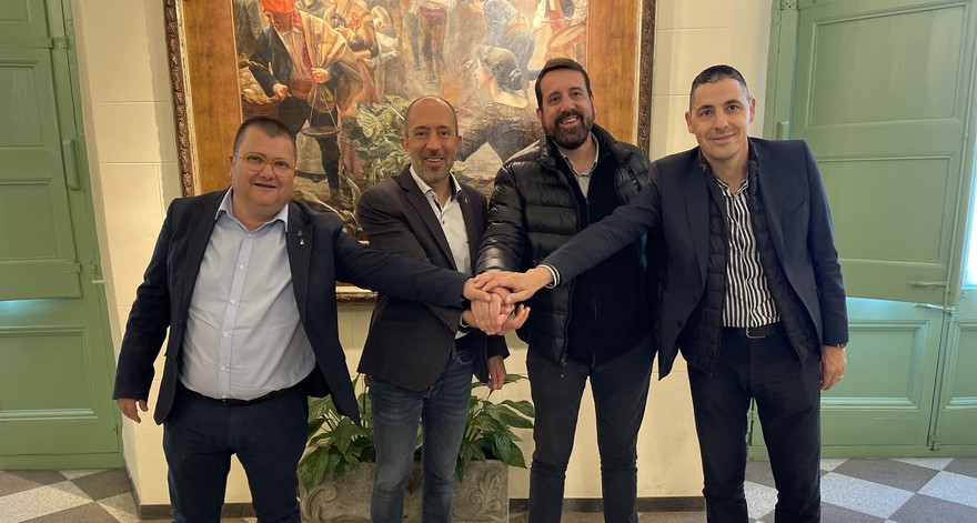 The City Council renews the agreement with Básquet Manresa for the promotion of the image of the city and for the promotion of grassroots sports