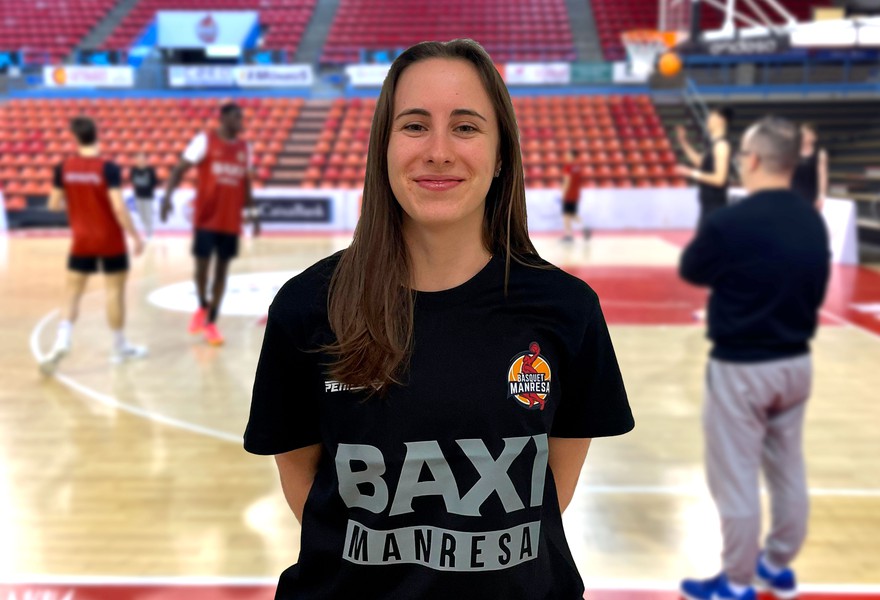 Helena Bigorra, new member of BAXI Manresa's staff