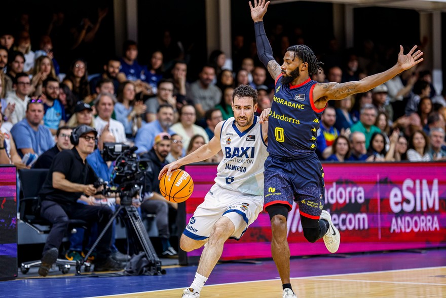 El BAXI Manresa cedeix massa i acaba perdent a Andorra El BAXI Manresa cedeix massa i acaba perdent a Andorra
