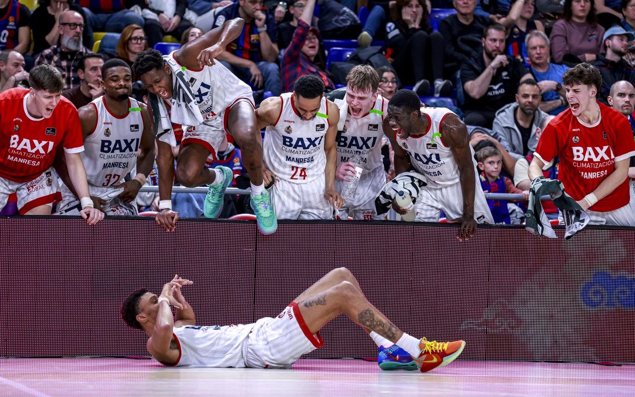 BAXI Manresa conquers the Palau Blaugrana again