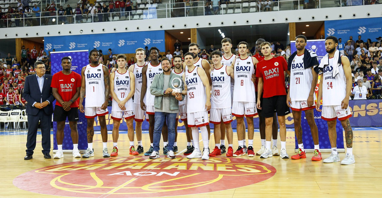 BAXI Manresa loses to Barça in the final of the Catalan League