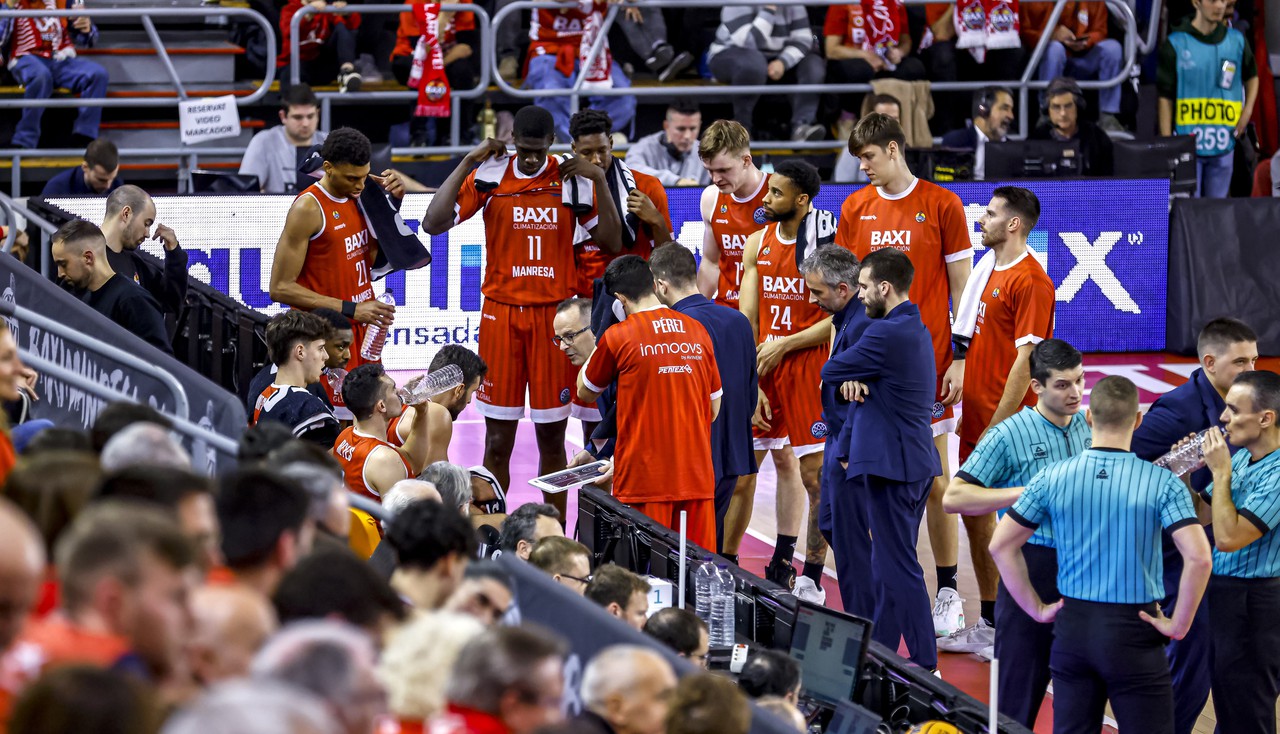 El BAXI Manresa necesita una gran noche de BCL frente al Reggiana